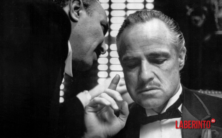 Marlon Brando como Vito Corleone en 'El Padrino'. (Foto vía AP)