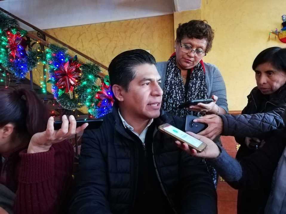 Sergio Herrera Vázquez, líder de la sección 1 del SNTSS. (Verónica López)