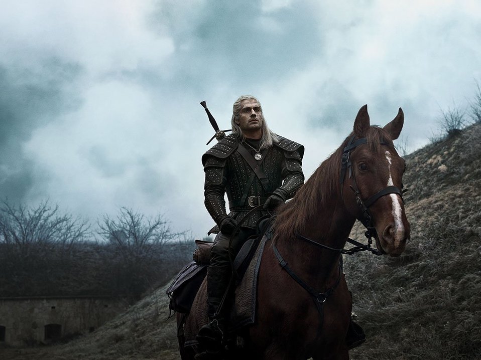 'The Witcher' de Netflix es protagonizada por Henry Cavill (Twitter: @WitcherNetflix).