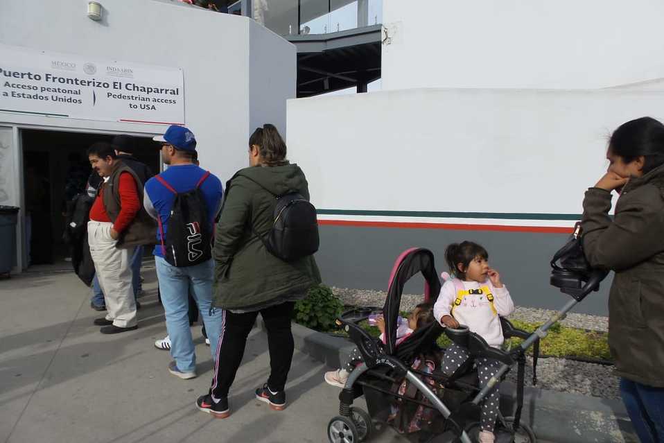 Diputados federales va a montar guardias en los cruces fronterizos de Estados Unidos a México. (Said Betanzos)