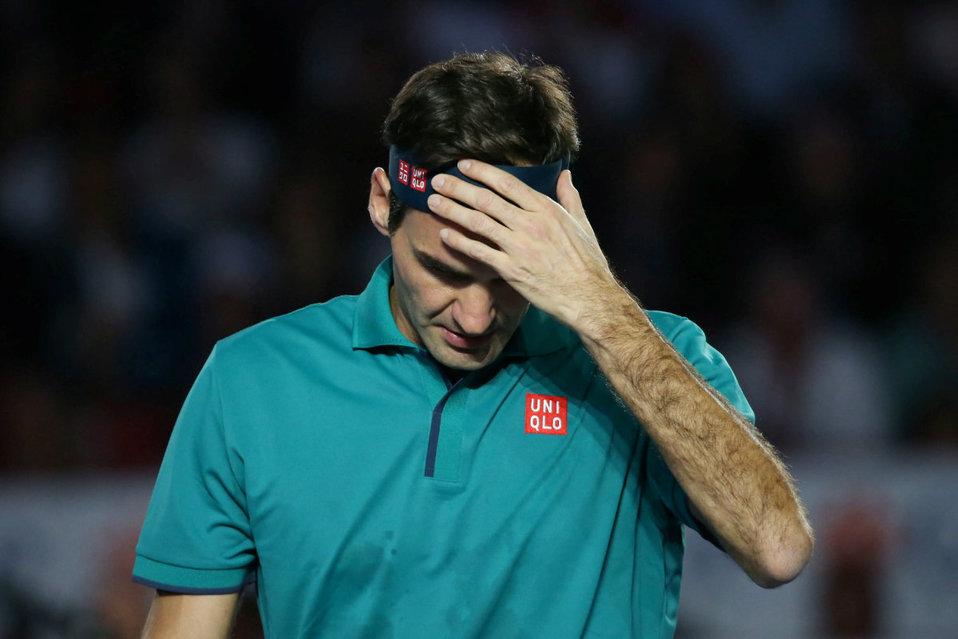 Roger Federer rompió en llanto tras cancelación del partido en Colombia (Reuters)