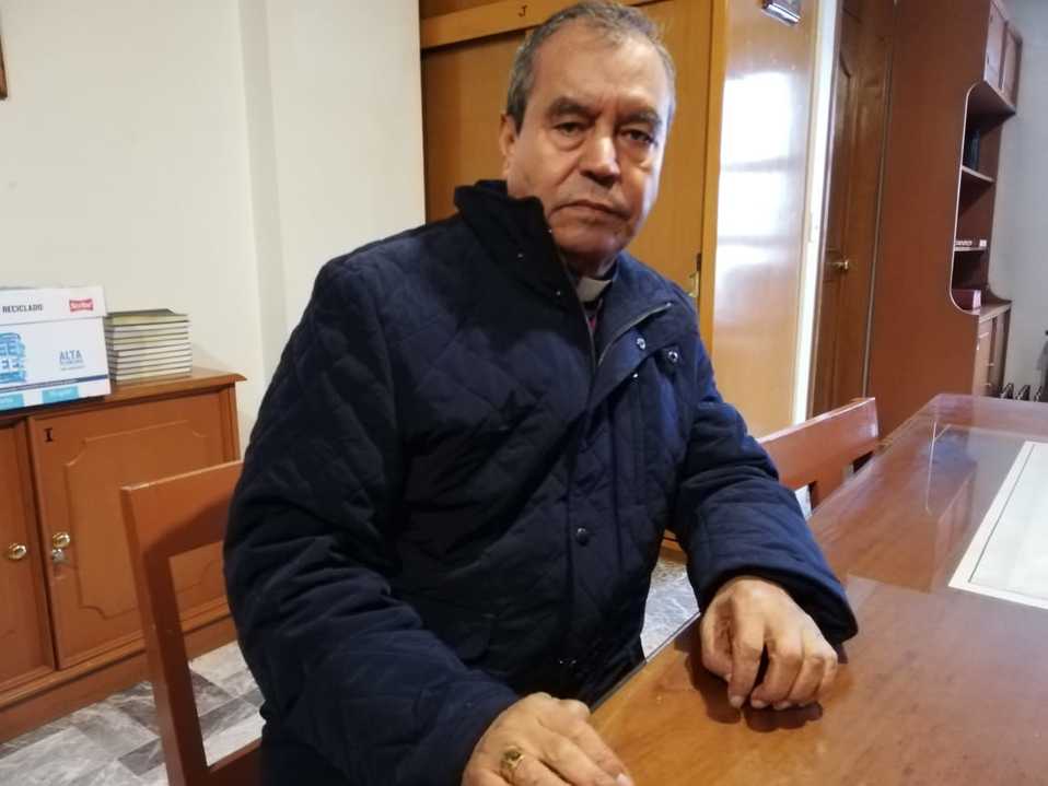 Domingo Díaz Martínez, arzobispo de Tulancingo. (Elizabeth Hernández)