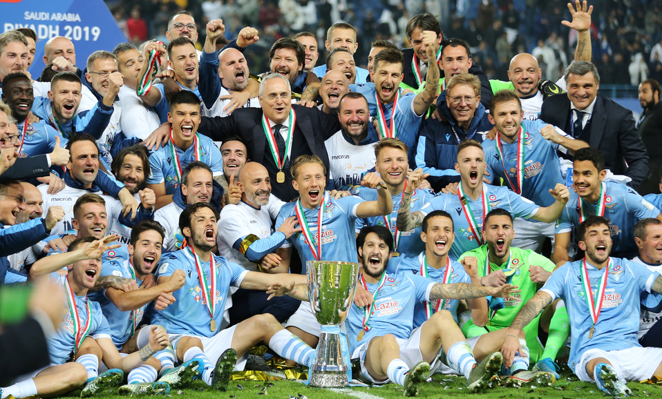 Lazio, campeón de la Supercopa de Italia (Reuters)
