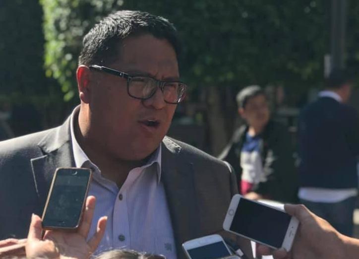 Leobardo Rodríguez Juárez,  secretario de Administración. (Andrés Lobato)