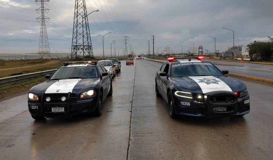 Policía Federal vigila carreteras de Tamaulipas.