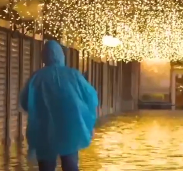 El agua vuelve a subir en Venecia y alcanza los 144 centímetros. (Captura de Pantalla)