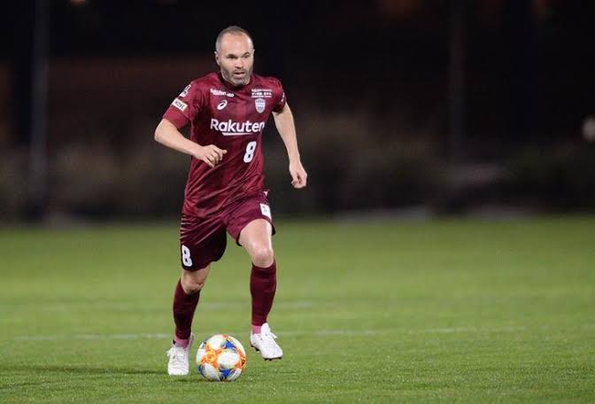 Andrés Iniesta, jugador del Vissel Kobe (Reuters)