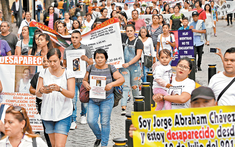Colectivos de búsqueda aseguran que el número de personas sin localizar son mayores a las cifras oficiales. (Cuartoscuro)