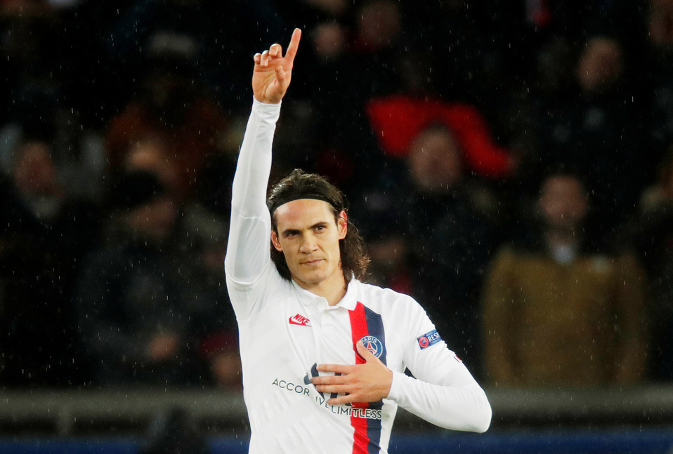 Edinson Cavani, delantero del PSG (Reuters)