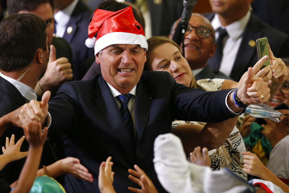 Jair Bolsonaro, presidente de Brasil (AP)
