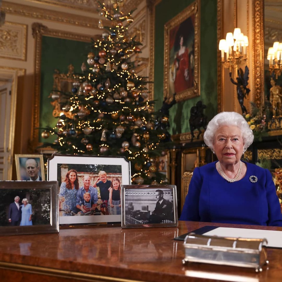 El llamamiento de la Reina a la reconciliación llega a unos días del Brexit.(Instagram)