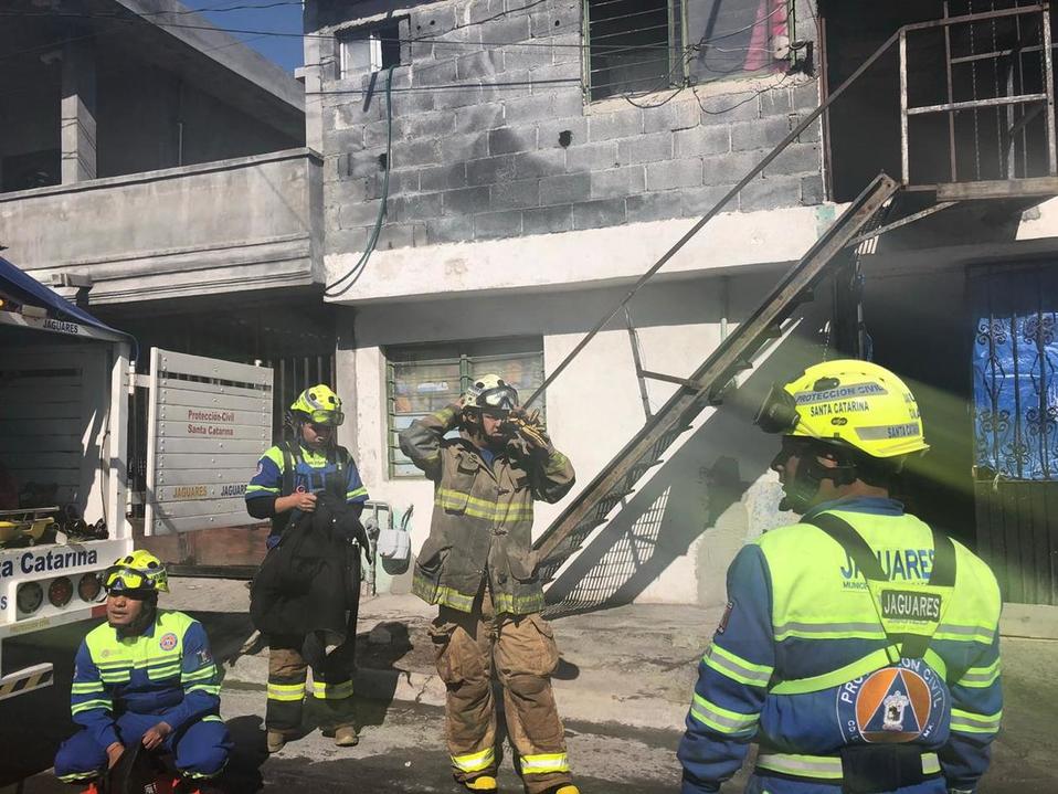 Los hechos ocurrieron en un domicilio ubicado en la calle De Lorena, en la colonia Balcones de Santa Catarina (Foto: Especial)