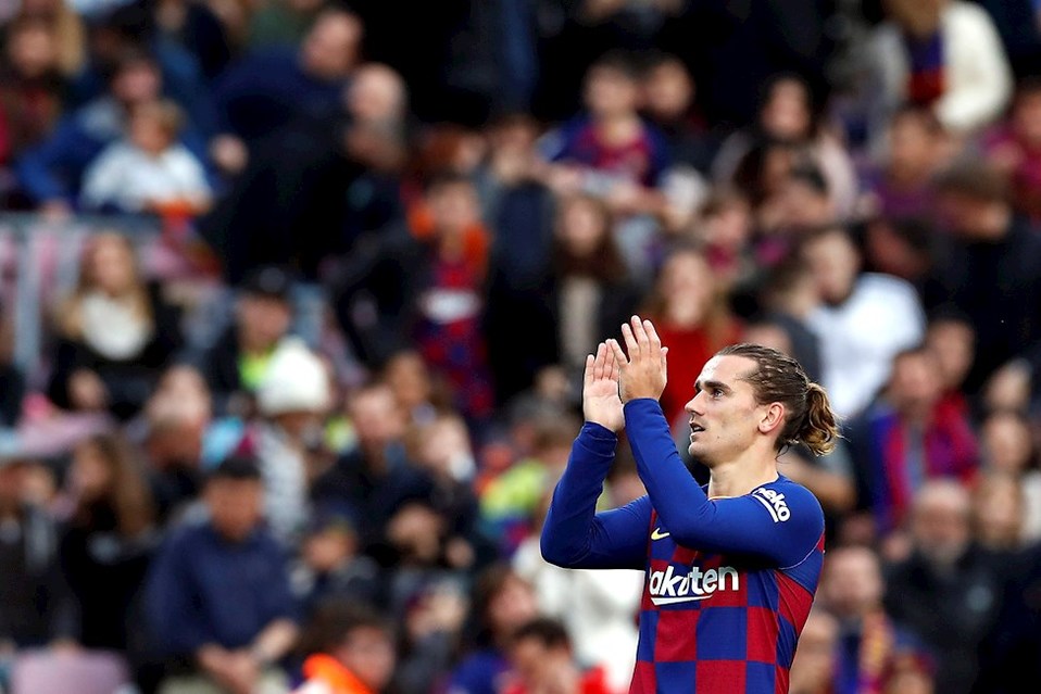 Antoine Griezmann con el FC Barcelona (EFE)