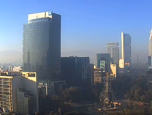 La calidad del aires es mala en zonas del sur y noreste del Valle de México. |Webcams de México