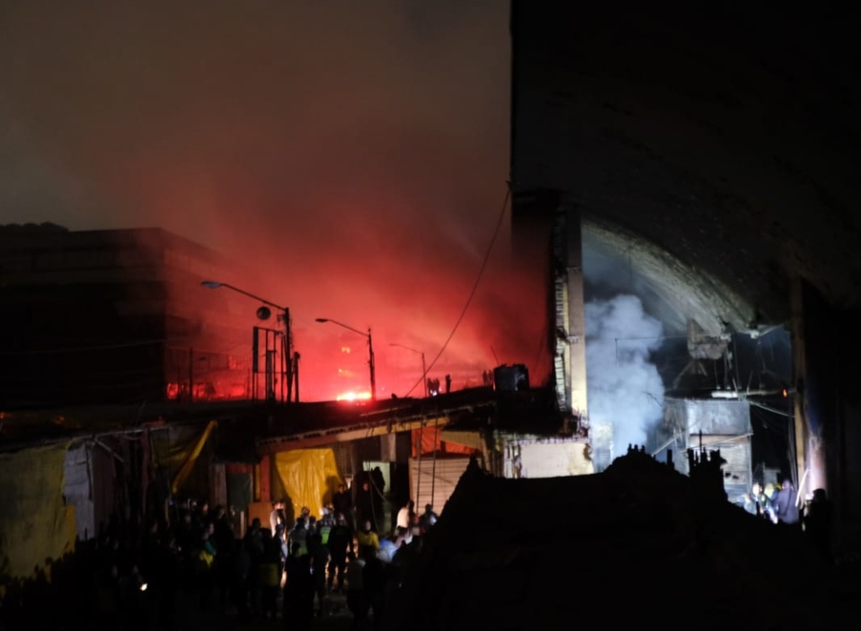 El incendio afectó 730 locales de La Merced. | Cuartoscuro