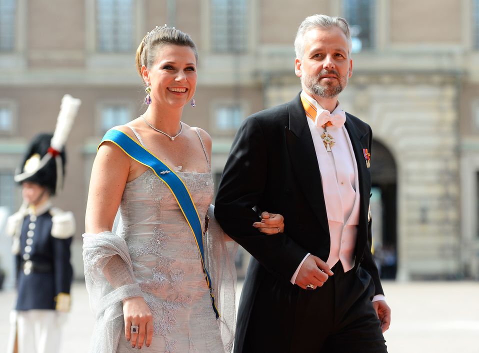 Ari Behn junto a la princesa Martha Louise de Noruega. (Especial)
