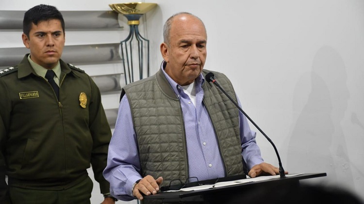 Arturo Murillo, ministro de Gobierno de Bolivia. Foto: Especial