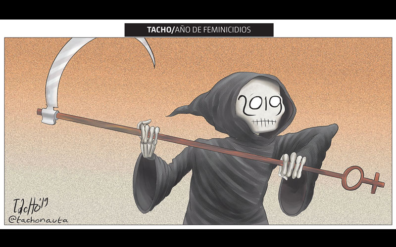 Año de feminicidios.