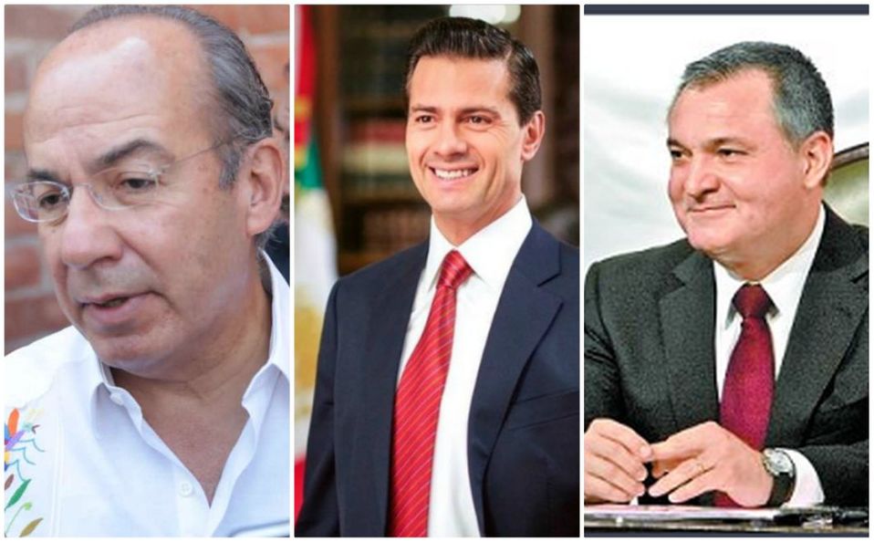 Descartan que Calderón y Peña Nieto estén ligados a caso García Luna. (Milenio Digital)
