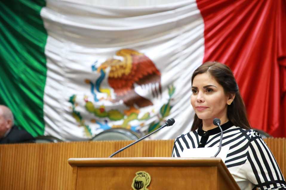 La diputada local de Movimiento Ciudadano, Karina Barrón,  declaró que se contemplaron 30 mdp para combatir los feminicidios. (Foto: Especial)