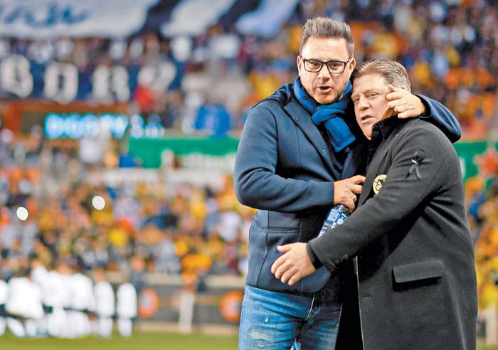 Antonio Mohamed y Miguel Herrera.
