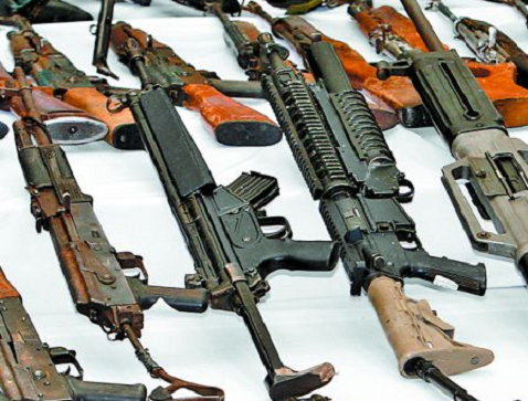 El decomiso de armas aumentó durante el primer año de la 4T. René Soto/ Archivo)