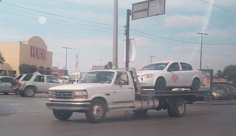 Taxis decomisado.