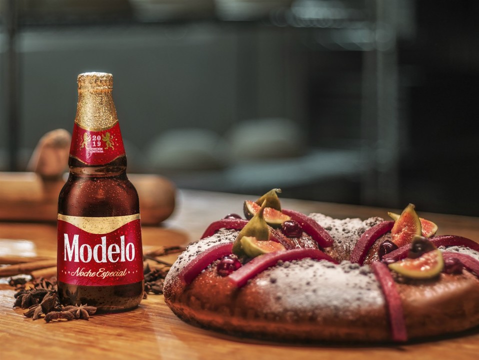 Rosca de Reyes de la cervecera Modelo (Epecial).