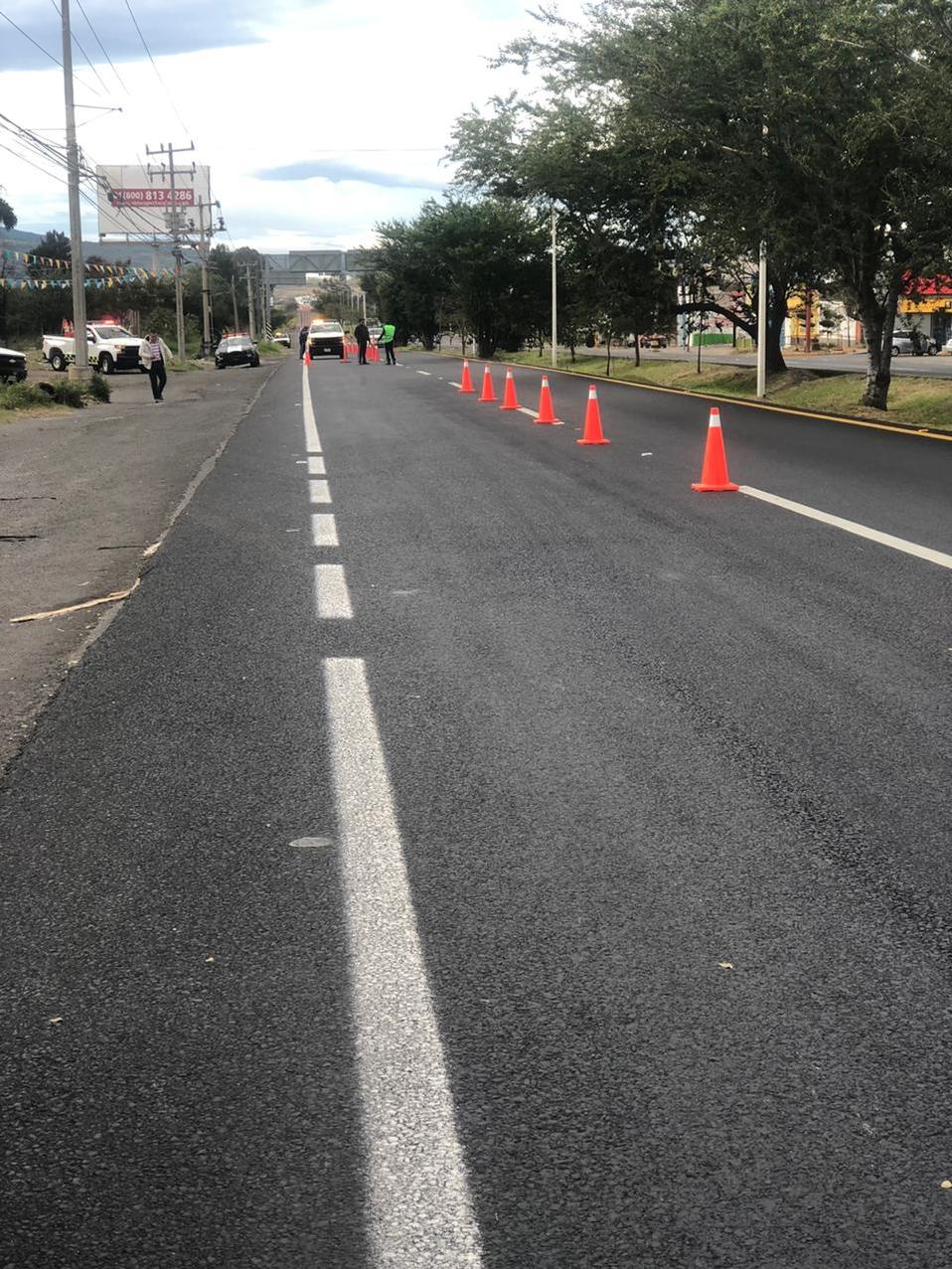 Policía Vial en Jalisco restringe paso de transporte de carga en Guadalajara (Rosario Álvarez)