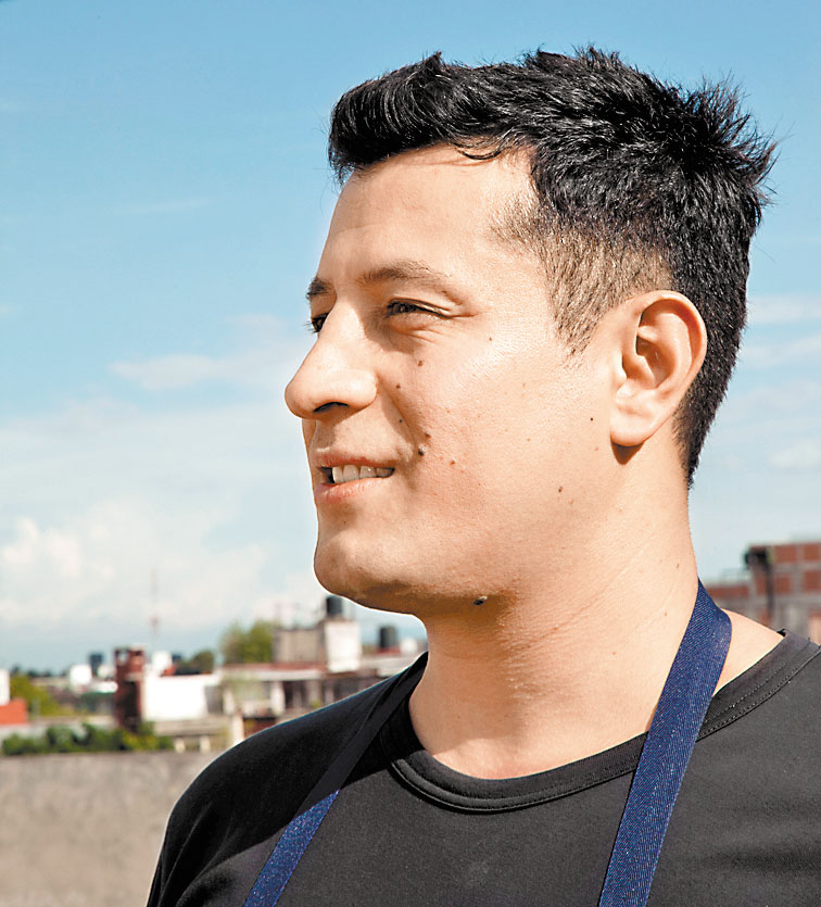 El chef Bermúdez, orgulloso de su reconocimiento. (Especial)
