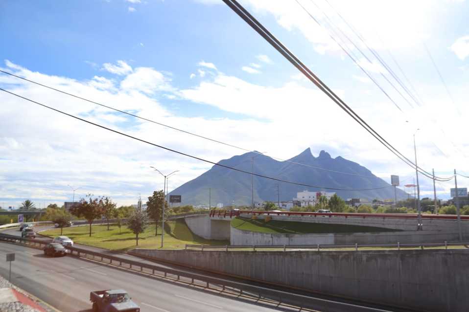La estación Escobedo se encuentra en mantenimiento por lo que no hubo registro. Foto: Raúl Palacios.