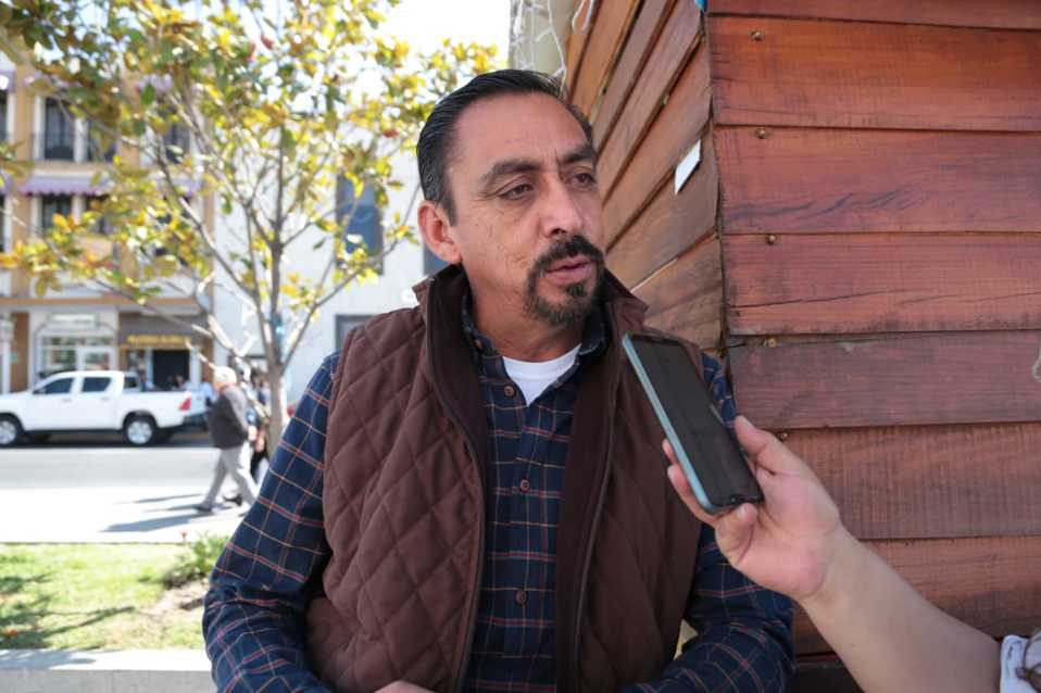 Jorge Ayala, director de Mercados, Comercio y Abastos del municipio de Pachuca. (Maribel Calderon)