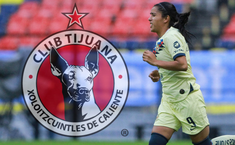 Lucero Cuevas llega a Xolos Femenil (Club América Femenil)