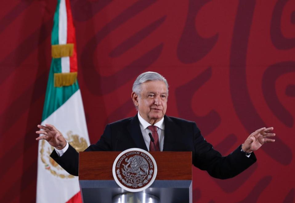 El presidente Andrés Manuel López Obrador dijo estar orgulloso de la embajadora María Teresa Mercado (Nelly Salas)