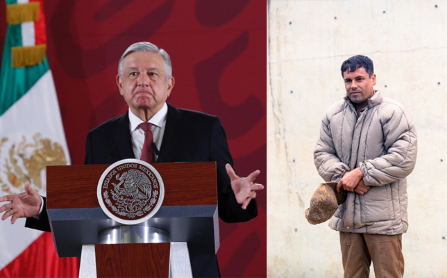 El presidente Andrés Manuel López Obrador dijo que El Chapo Guzmán tenía representantes en el gobierno federal. |Foto Nelly Salas /Archivo