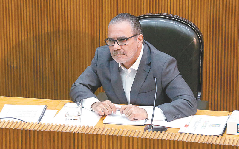 El también ex alcalde de García estuvo a cargo de julio de 2018 a agosto de 2019. (RAÚL PALACIOS)
