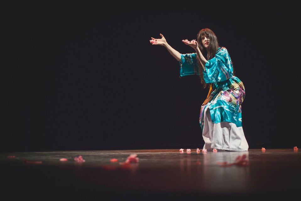 Eliana Gómez, artista Argentina de gira por México. (Cortesía)