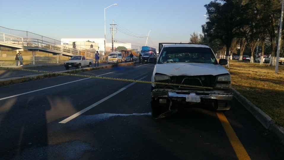 Hombre muere atropellado en Tlajomulco (Juan Carlos Munguía)