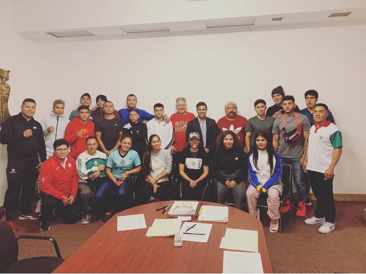 Listo el selectivo de boxeadores profesionales rumbo a Tokio 2020 (Facebook @fmexicanadeboxeo)
