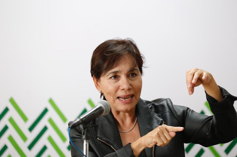 Marina Robles, titular de la Secretaría de Medio Ambiente de la CdMx. (Nelly Salas)