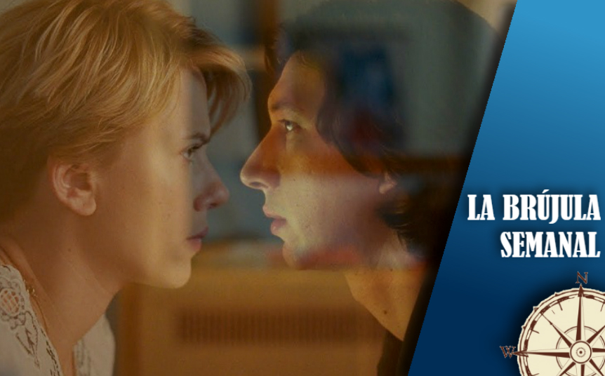 Scarlett Johansson y Adam Driver protagonizan 'Marriage Story'. (Cortesía: Netflix)