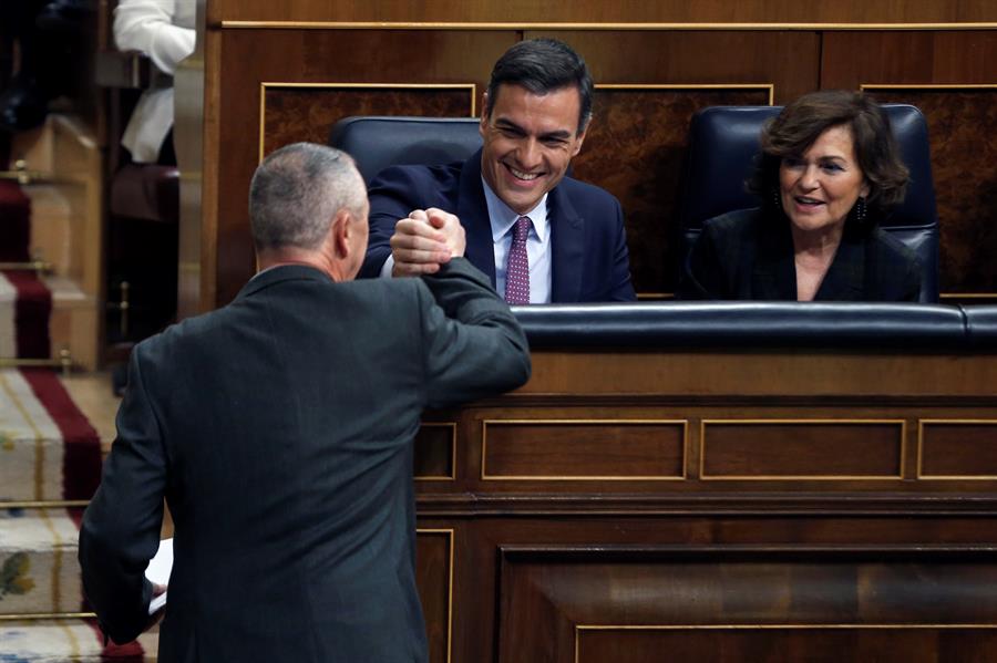 Comienza investidura de Pedro Sánchez. (EFE)