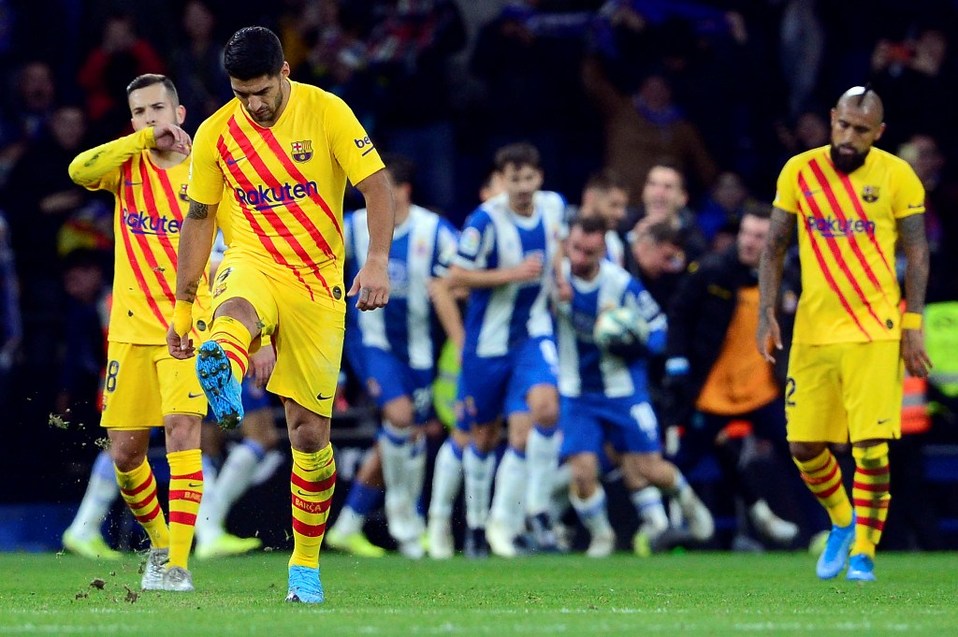 El Barcelona no pudo con el Espanyol (AFP)