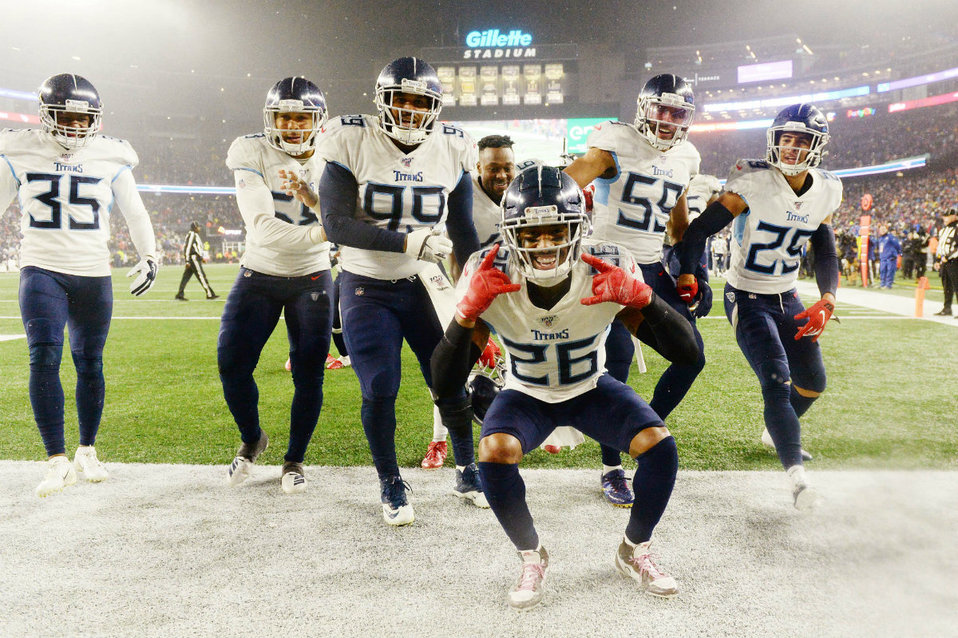Titans eliminan a los Patriots y avanzan a la ronda divisional de la AFC (AFP)