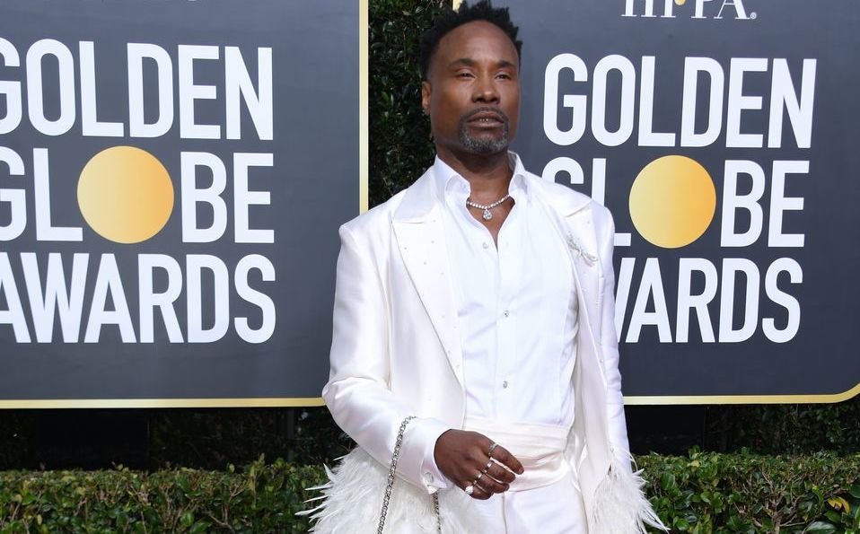 Billy Porter causa sensación en los Globos de Oro con fabuloso look