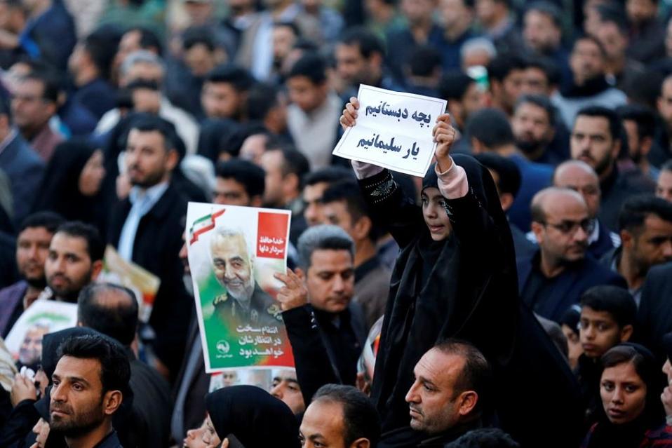 En Irak han habido protestas en rechazo al ataque de Estados Unidos en el que murió Qasem Soleimani (Reuters)