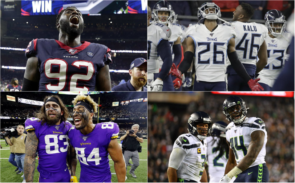 Así quedan las rondas divisionales de la NFL (Reuters / AP / AFP)