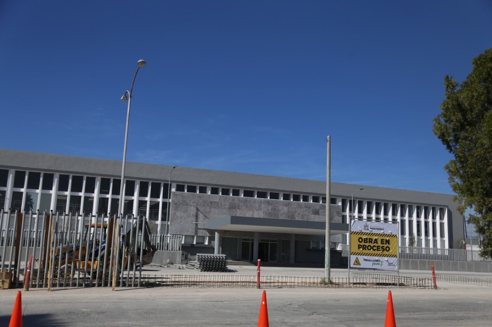 La nueva academía se construye en la antigua estación del ferrocarril ubicada en la colonia Industrial. (Foto: Jorge López)