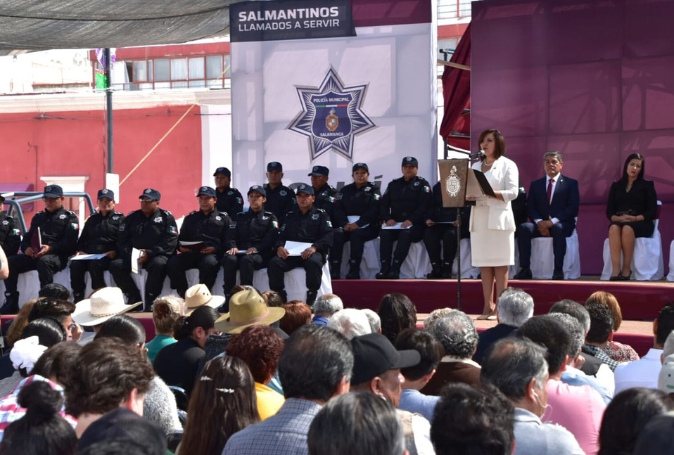 Llegaría Salamanca a 92 policías de los 600 que necesita. Especial.