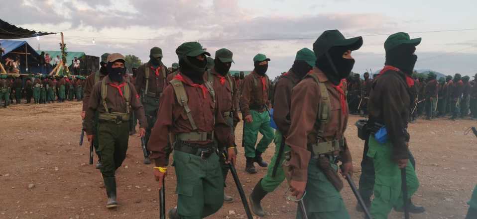 El EZLN reiteró su rechazo a los proyectos del presidente lópez Obrador. (Especial)